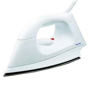 PHILIPS 1000 Watts Dry Iron (Light Indicator, HI114/28, White)