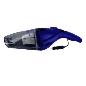 BERGMANN Tornado 60W Car Vacuum Cleaner with Built-in LED Light (Strong Suction Power, Blue)