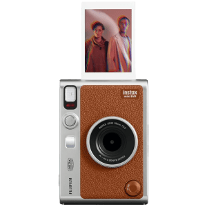 FUJIFILM Instax Mini EVO Instant Camera (Brown)