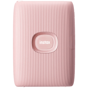 FUJIFILM Instax Mini Link 2 Bluetooth Smartphone Printer (Built-in Motion Control Feature, Soft Pink)