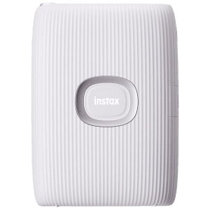 FUJIFILM Instax Mini Link 2 Bluetooth Smartphone Printer (Built-in Motion Control Feature, Clay White)