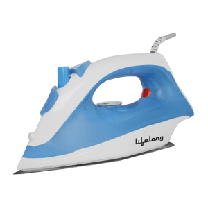 Lifelong 1200 Watts Steam Iron (Triple Precision Tip, LLSI02, Blue)