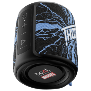 boAt Stone 350 Thor Edition 10W Portable Bluetooth Speaker (IPX7 Water Resistant, 12 Hours Playback, Electric Blue)