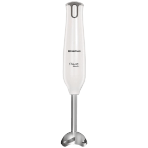 HAVELLS Duro Blend - S 300 Watt 2 Speed Hand Blender (Detachable Stem, White)