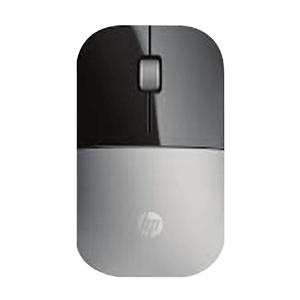 HP Z3700 Wireless Optical Mouse (1200 DPI, Sleek Design, Silver/Black)
