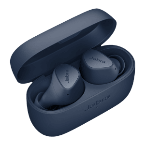 Jabra Elite 3 TWS Earbuds with Passive Noise Cancellation (IP55 Water Resistant, 28 Hours Playback, Navy Blue)