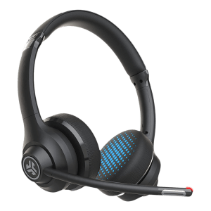 JLAB Go Work IEUHBGOWORKRBLK4 Bluetooth Headphone with Mic (40mm Dynamic Driver, On Ear, Black)