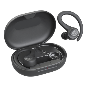 JLAB Go Air Sport IEUEBGAIRSPRTRBLK1 TWS Earbuds (IP55 Water & Sweat Resistant, 32 Hours Playback, Graphite)