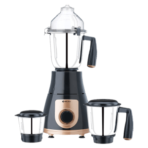 BAJAJ GX 3701 750 Watt 3 Jars Mixer Grinder (18000 RPM, Nutri Pro Feature, Black)