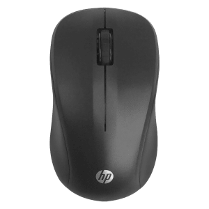 HP S500 Wireless Optical Mouse (1000 DPI, Ergonomic Design, Black)