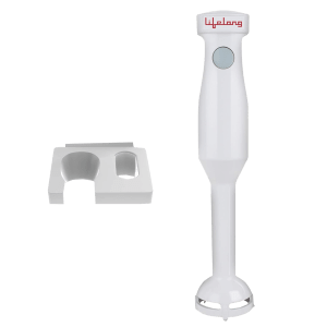 Lifelong 300 Watt Hand Blender (Anti-Splash, White)