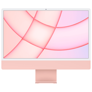 Apple iMac 24 Inch 4.5K Retina Display 2023 (M3 Chip, 8GB, 256GB, macOS, Pink)