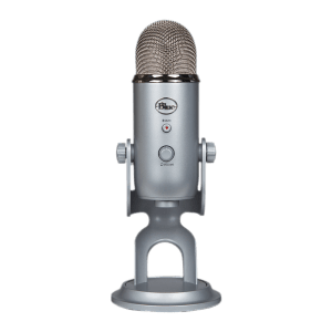 logitech Yeti USB Wired Microphone with HD Audio (Silver)