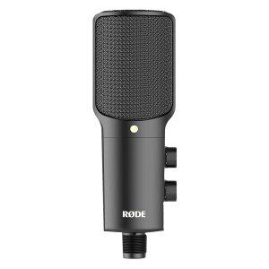 RODE NT-USB 3.5 Jack & USB Wired Microphone with Professional Pop Filter (Black)