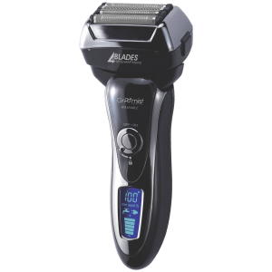 Groomiist Platinum Series Rechargeable Corded & Cordless Shaver for Beard & Moustache for Men (45min Runtime, 4 Heads Technology, Black & Silver)