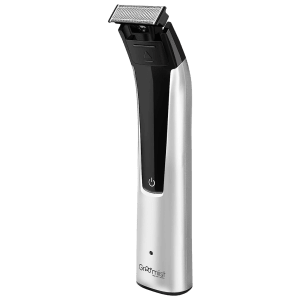 Groomiist Copper Series Rechargeable Corded & Cordless Wet & Dry Trimmer for Hair Clipping, Beard & Moustache for Men (90min Runtime, IPX6 Waterproof, Silver & Black)