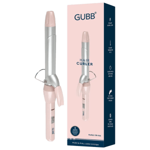 GUBB GB 005 Hair Styler with Anti Frizz Technology (Heat Damage Control, Pink)