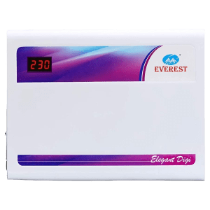 Everest EW 400 N 14 Amps Voltage Stabilizer For Up to 1.5 Ton Air Conditioner (150 - 270 V, Thermal Overload Protection, White)