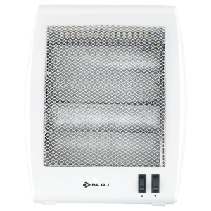 BAJAJ RHX-2 800 Watts Halogen Room Heater (Noiseless Operation, White)