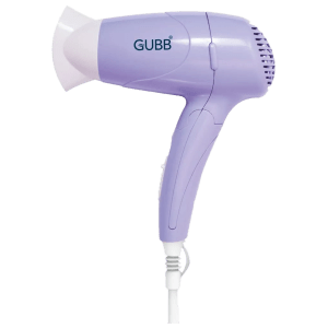 GUBB GB-128 Hair Dryer with 2 Heat Settings & Cool Shot (Overheat Protection, Purple)