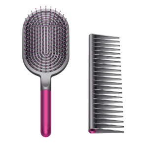 dyson Supersonic Hair Styler with Tooth Flexibility (Low Friction Glide, Black & Pink)