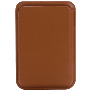 Croma Card Holder For iPhone (Apple Compatible, Tan)