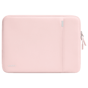 tomtoc A13D3P1 Nylon Laptop Sleeve for 13.5 Inch Laptop (Pink)