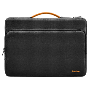 tomtoc A14 Recycled Polyester Laptop Sleeve for 14 Inch Laptop (360 Superior Protection, Black)