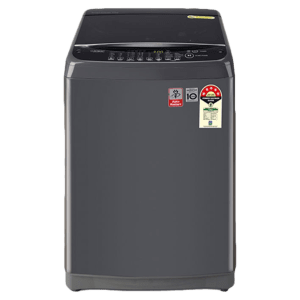 LG 7 kg 5 Star Inverter Fully Automatic Top Load Washing Machine (T70AJMB1Z.ABMQEIL, Stainless Steel Tub, Middle Black)