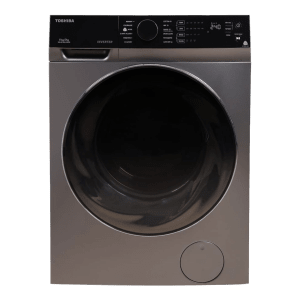 TOSHIBA 11/7 kg Inverter Fully Automatic Front Load Washer Dryer (TWD-BK120M4-IND(SK), Cyclone Mix Feature, Silver)