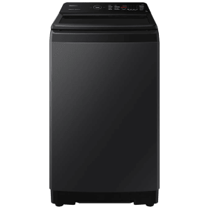 SAMSUNG 8 kg 5 Star Fully Automatic Top Load Washing Machine (WA80BG4545BVTL, Diamond Drum, Black Caviar)