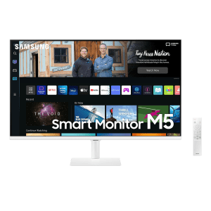 SAMSUNG M5 81.3 cm (32 inch) Full HD VA Panel LED Ultra Wide Smart Monitor with Smart TV Experience