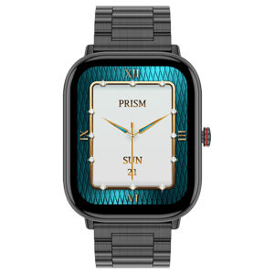 FIRE-BOLTT Starlight Smartwatch with Bluetooth Calling (51mm TFT HD Display, IP68 Water Resistant, Pitch Black Strap)