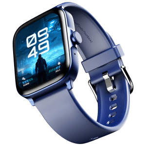 boAt Ultima Call Smartwatch with Bluetooth Calling (46.5mm HD Display, IP68 Sweat Resistant, Cool Blue Strap)