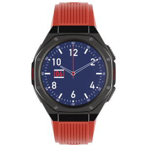 boAt Enigma X600 Smartwatch with Bluetooth Calling (42mm, AMOLED Display, IP68 Water Resistant, Royal Orange Strap)