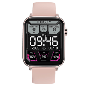 FIRE-BOLTT Ninja Fit Pro Smartwatch with Bluetooth Calling (50.8mm LCD Display, IP67 Water Resistant, Beige Strap)