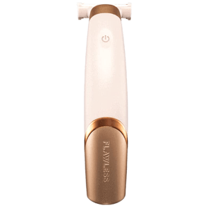 FINISHING TOUCH FLAWLESS NU Razor Rechargeable Cordless Electric Shaver for Arms, Legs & Intimate Areas for Women (240min Runtime, German Technology, Rose Gold)