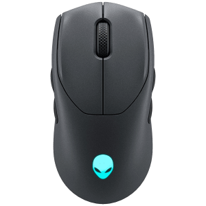 DELL Alienware Rechargeable Wireless Optical Gaming Mouse with Programmable Buttons (26000 dpi, Slimmed Down Design, Dark Side of Moon)