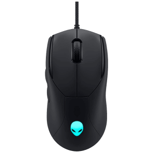 DELL Alienware Wired Gaming Mouse with AlienFX Lighting (19000 DPI Adjustable, 6 Buttons, Black)