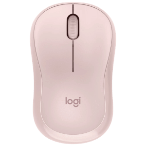 logitech M240 Wireless Optical Mouse with SilentTouch Technology (4000 DPI Adjustable, Sensor Technology, Rose)