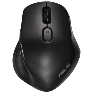 ASUS Silent MW203-BK Bluetooth 5.0 & 2.4GHz Wireless Optical Mouse with Vertical Scroll Wheel (2400 DPI Adjustable, Auto Sleep Mode, Black)