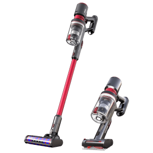 AGARO Supreme 400W Cordless Dry Vacuum Cleaner with DC Motor (3 Adjustable Suction Modes, Red)