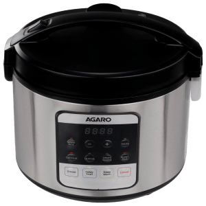 AGARO Royal 5 Litre Electric Rice Cooker with Keep Warm Function (Silver)