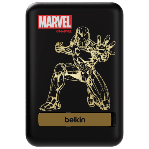 belkin Ironman 5000 mAh 7.5W Fast Charging Power Bank (1 USB Type C Port, Overcharge Protection, Black)