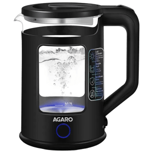 AGARO Galaxy 1355 Watt 1.5 Litre Electric Kettle with Keep Warm Function (Black)