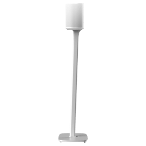 FLEXSON Floor Stand For Sonos Era 100 Speaker (Optimum Listening Height, FLXERA100FSWHT, White)