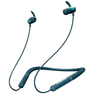 ambrane Bass Band Pro Neckband (IPX5 Water Resistant, Fast Charging, Teal Blue)