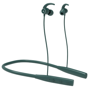 ambrane Melody Sync Neckband (IPX4 Water Resistant, 11 Hours Playtime, Green)