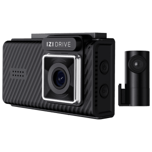 IZI Drive Plus 4K and 5MP Dash Camera with Advanced Parking Mode (Black)