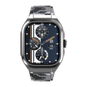 noise ColorFit Thrill Smartwatch with Bluetooth Calling (50.8mm, 1.5ATM Water Resistant, Camo Grey Strap)